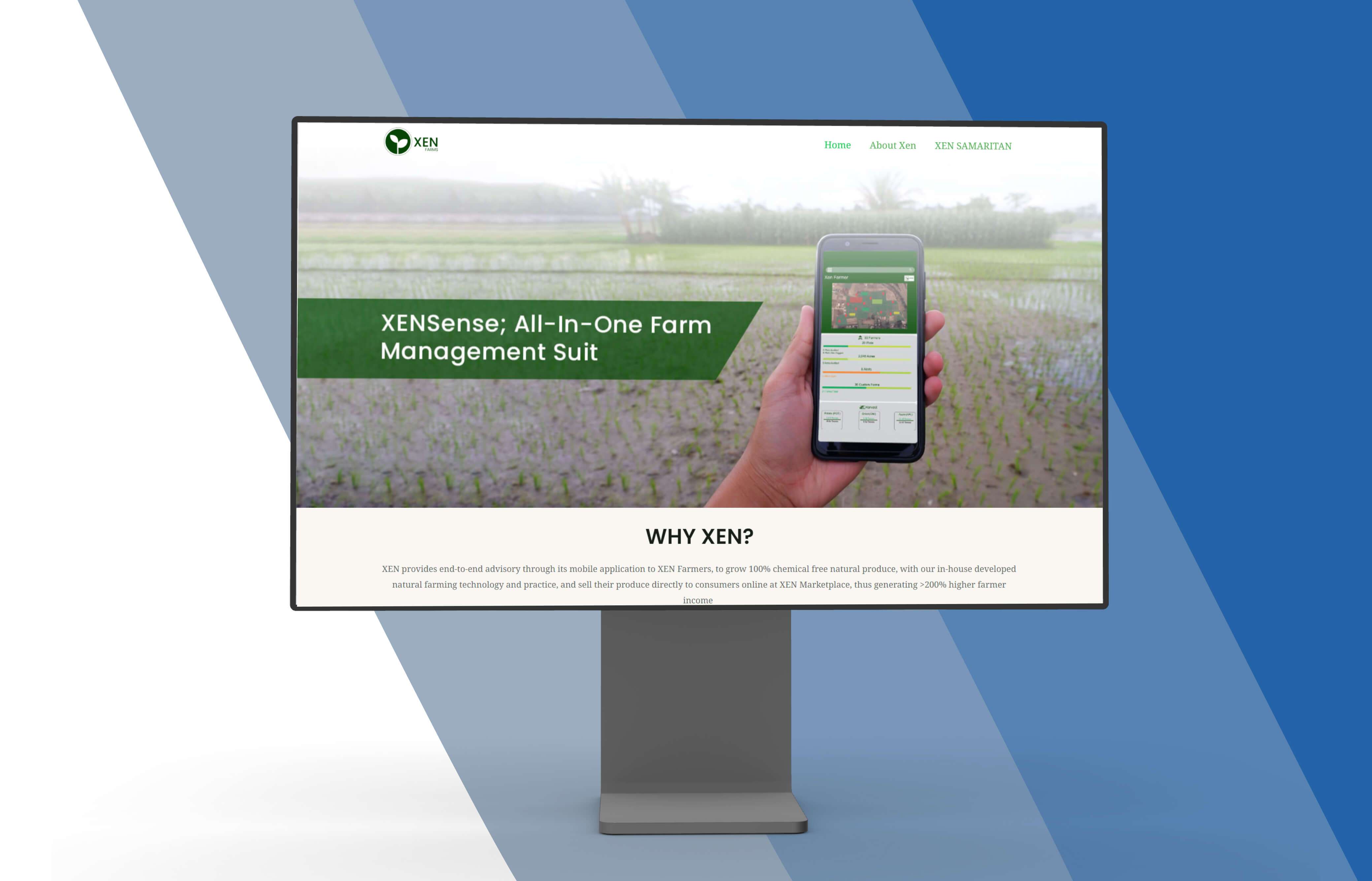 Xen-Farms | An e-commerce on-demand platform for organic farm products